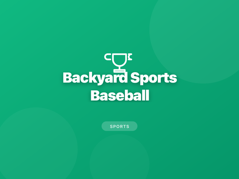 Backyard Sports Baseball