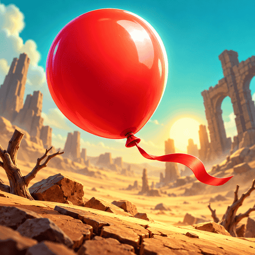 Balloon In A Wasteland