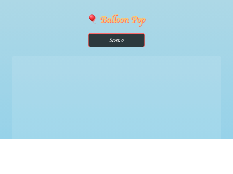 Balloon Pop