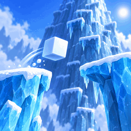 Big Ice Tower Tiny Square