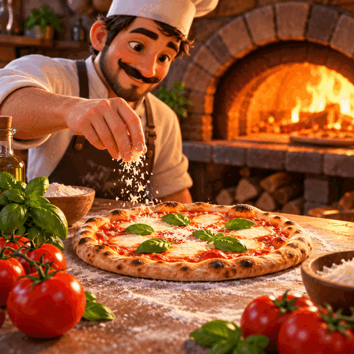 Caesar Pizza