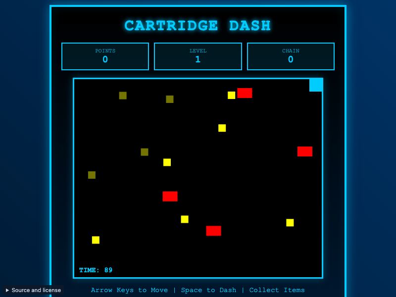 Cartridge Dash
