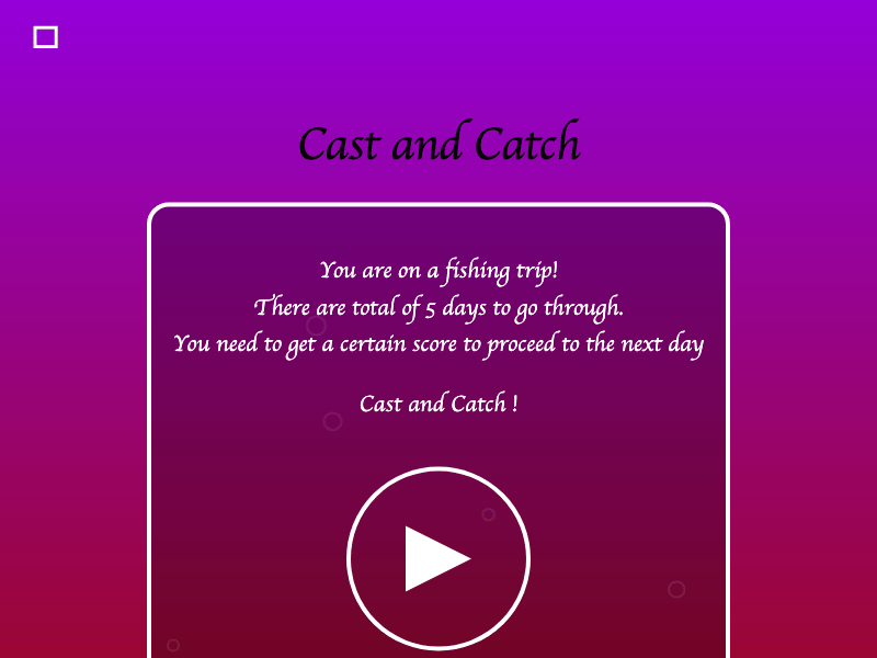 Cast And Catch