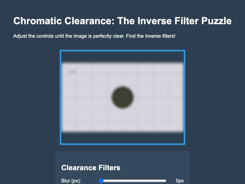 Chromatic Clearance
