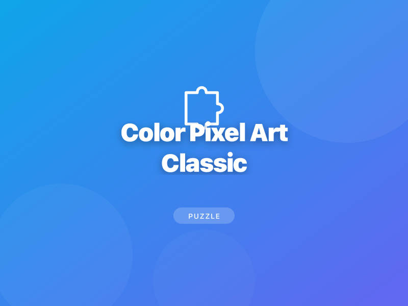 Color Pixel Art Classic