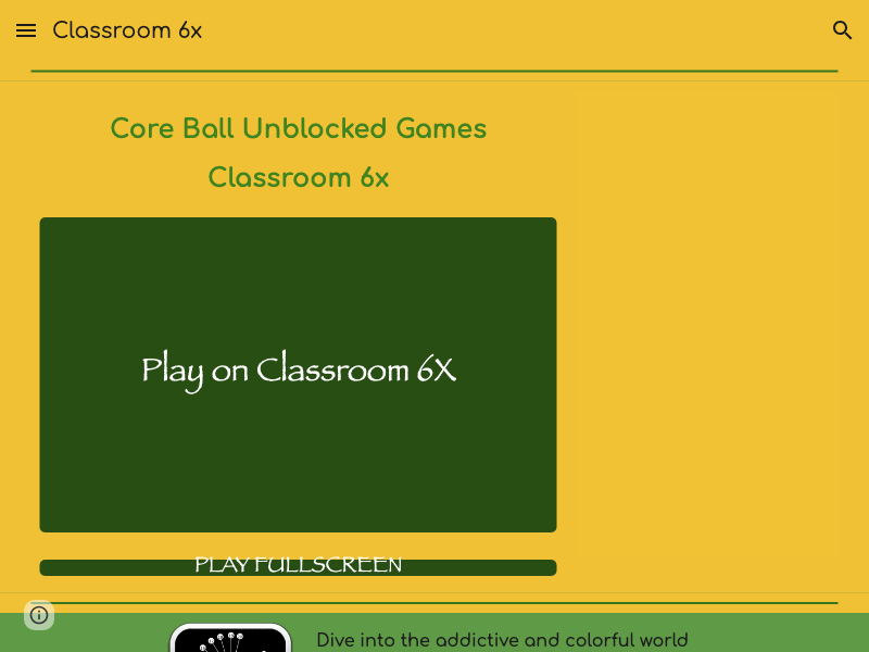 Core Ball