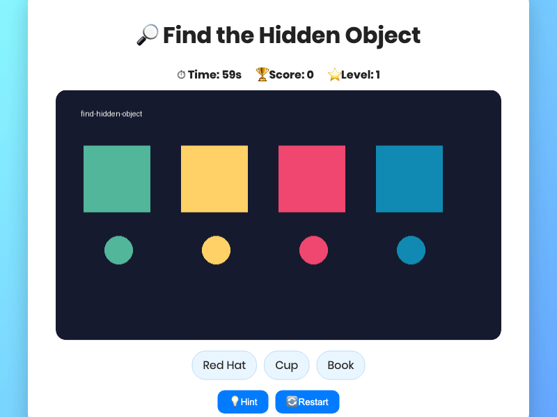 Find Hidden Object