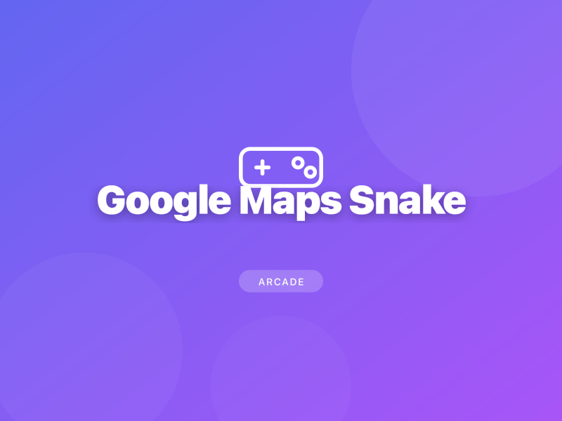 Google Maps Snake