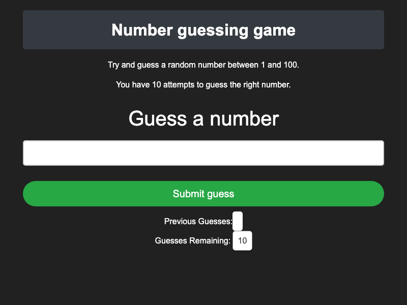 Guess Num