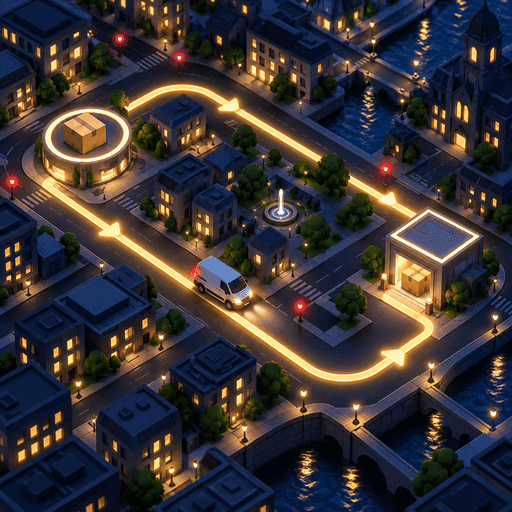 Loop Courier — The night shift