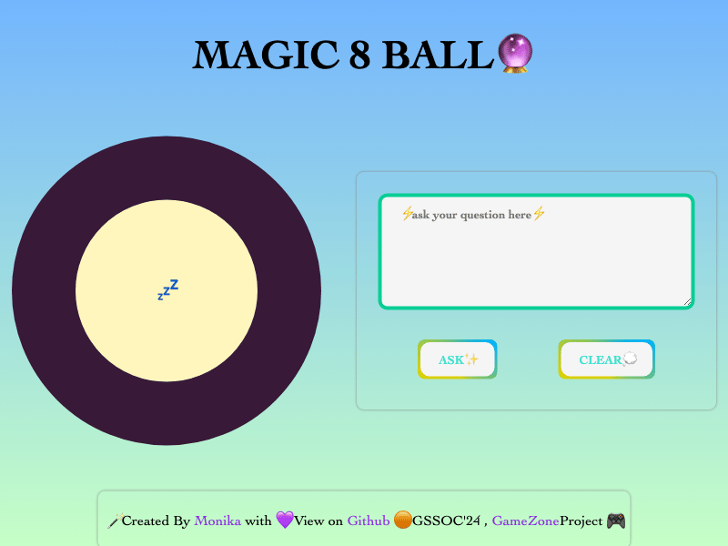 Magic 8 Ball