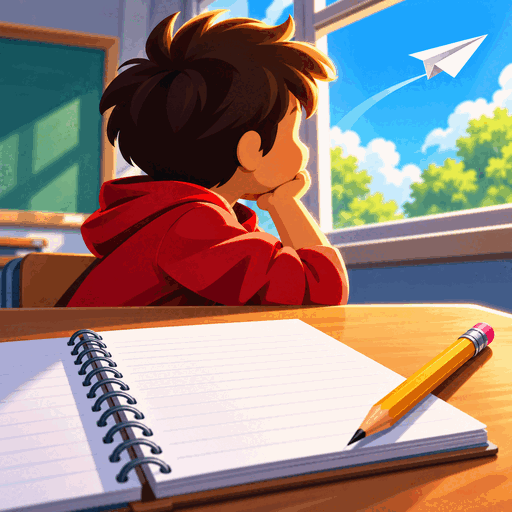 Pou Classroom Slacking
