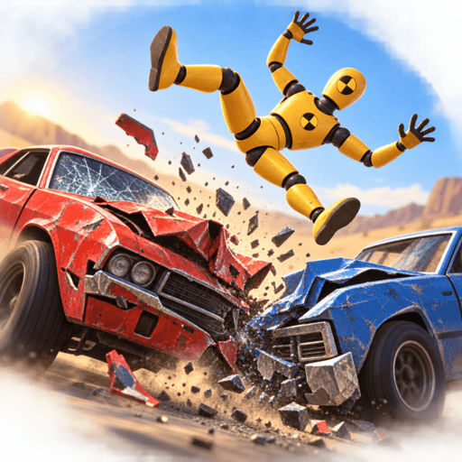 Ragdoll Car Race