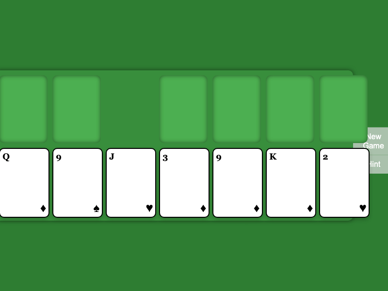 Single Player Solitaire
