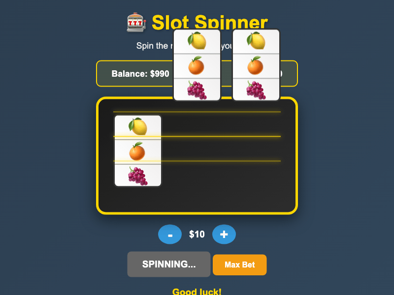 Slot Spinner