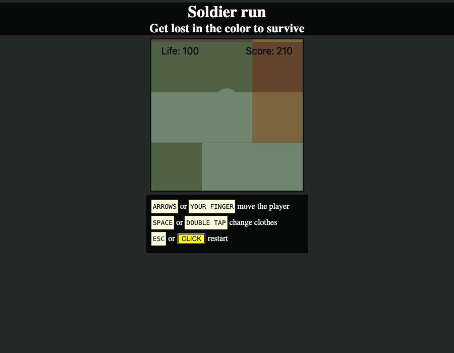 Soldier run