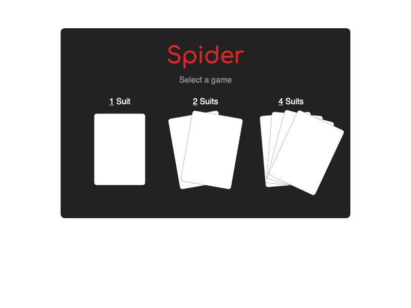 Spider Solitaire