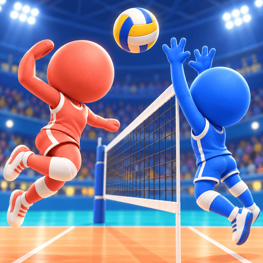 Sports Heads Volleyball