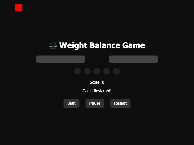 Weight Balance