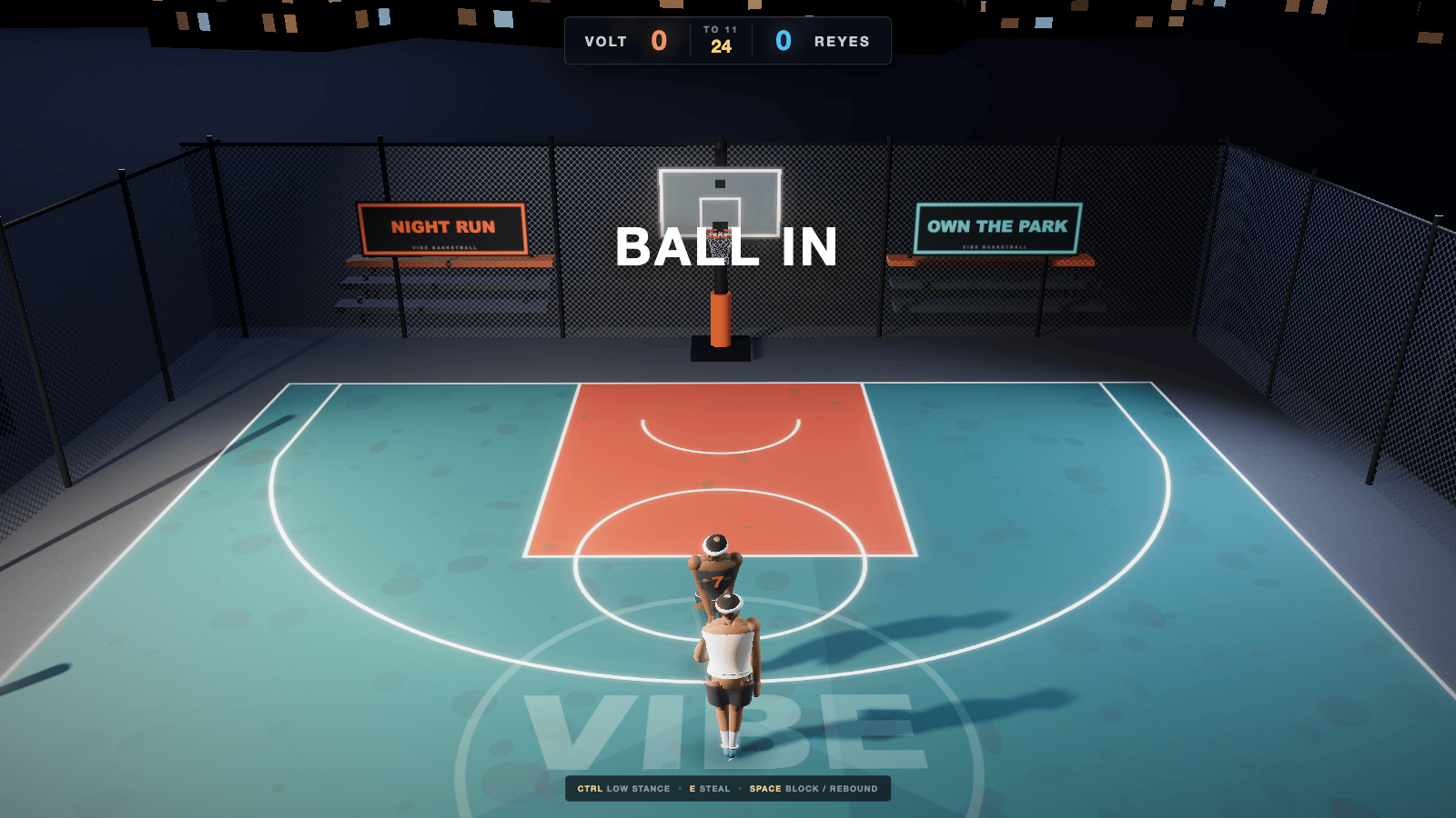 1 On 1 Basketball - Vibe Basketball