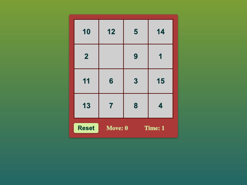 16 Puzzle