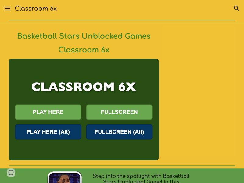 Basketball Stars