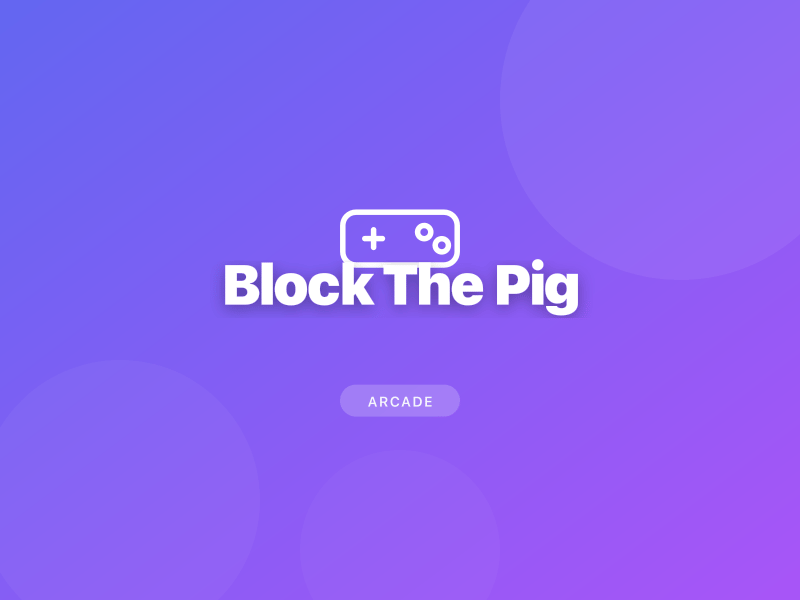 Block The Pig