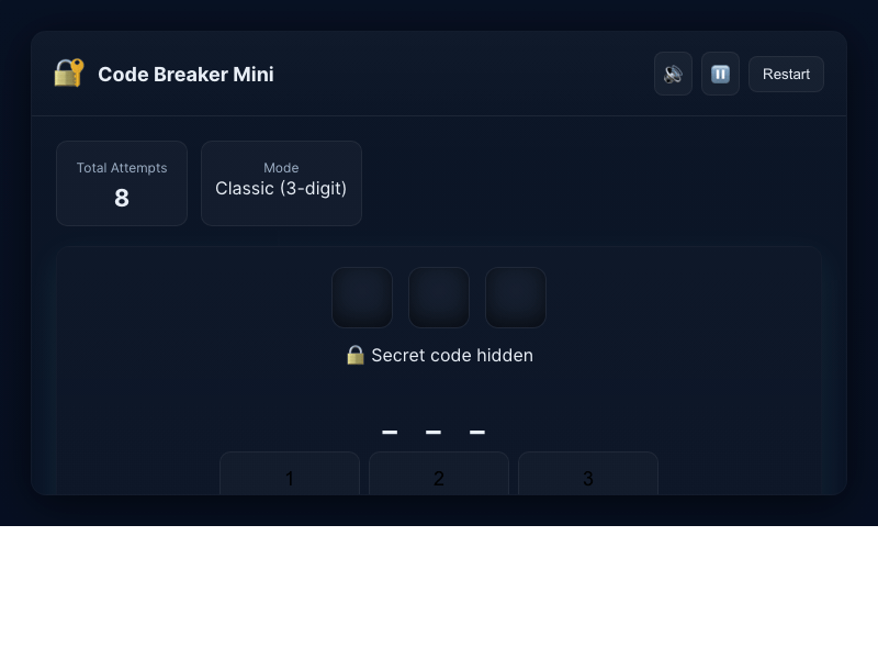 Code Breaker Mini