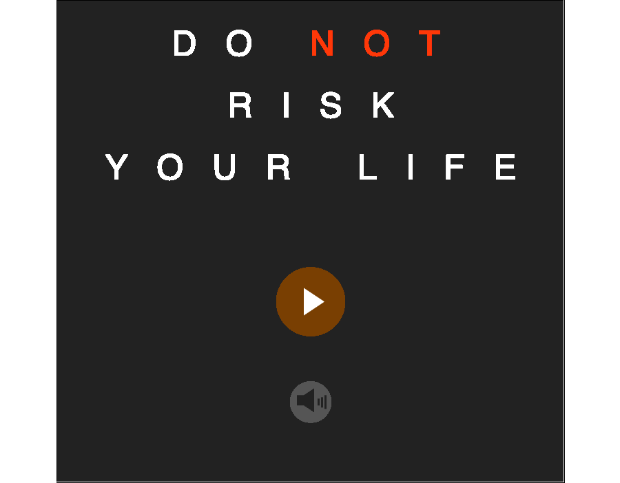 Dont Risk Your Life