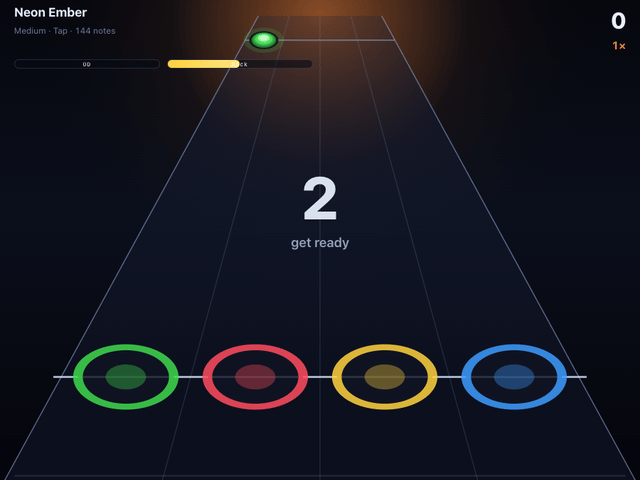 Fretboard Fever - a browser guitar game