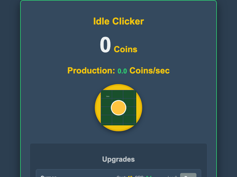 Idle Clicker
