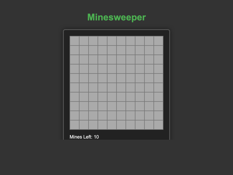 Minesweeper Clone