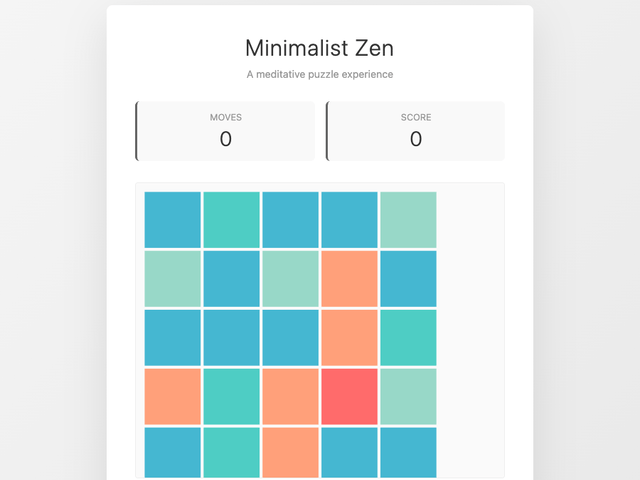 Minimalist Zen