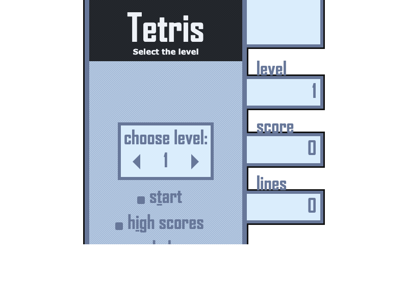 Retro Falling Blocks