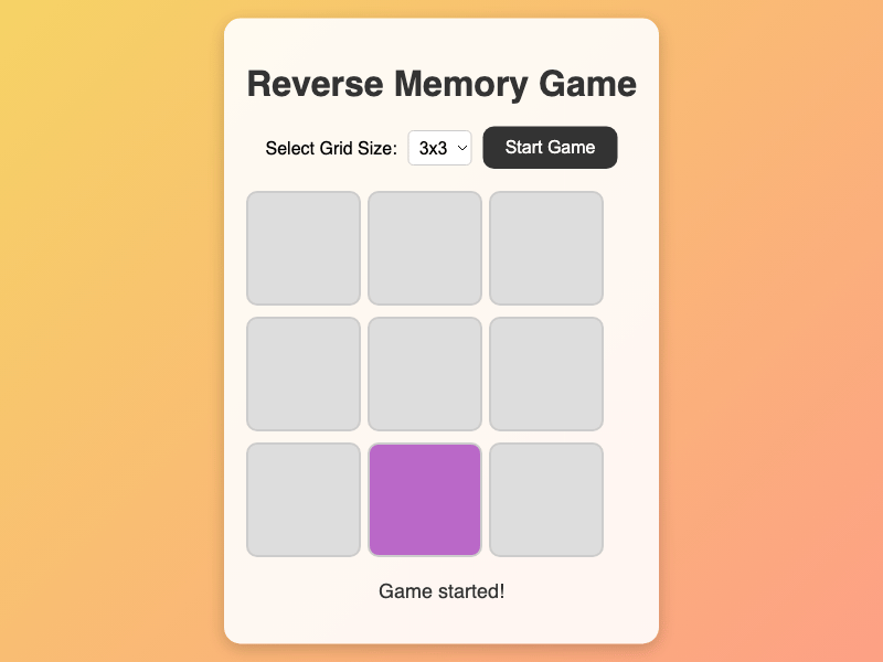 Reverse Memory