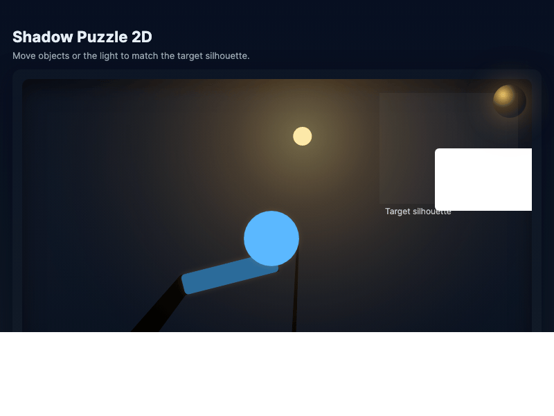 Shadow Puzzle 2D