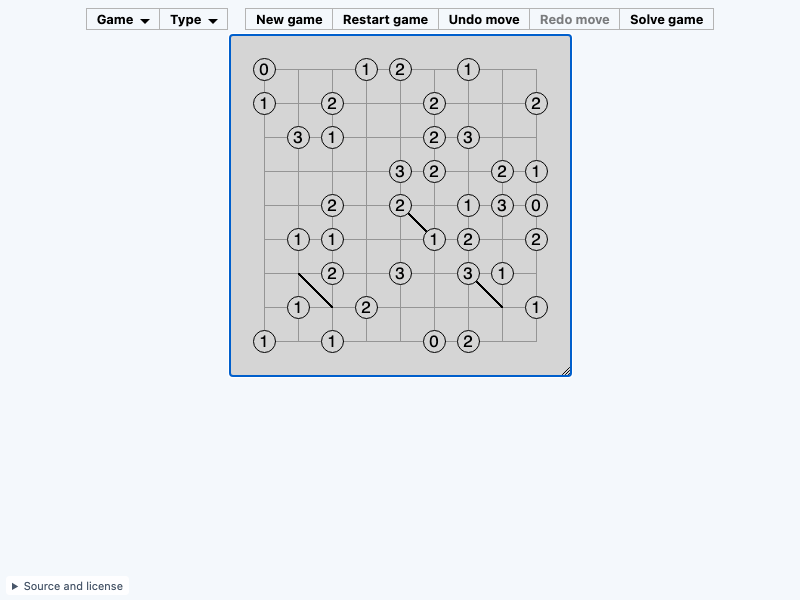 Slant Logic Puzzle