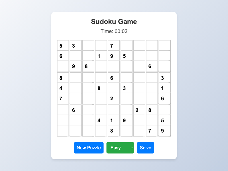 Sudoku Light Theme
