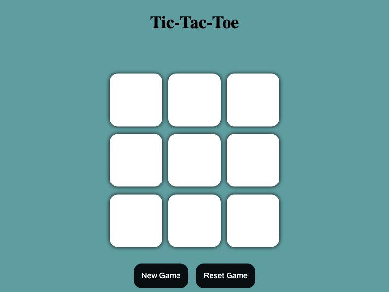 Tic Tac Toe Game