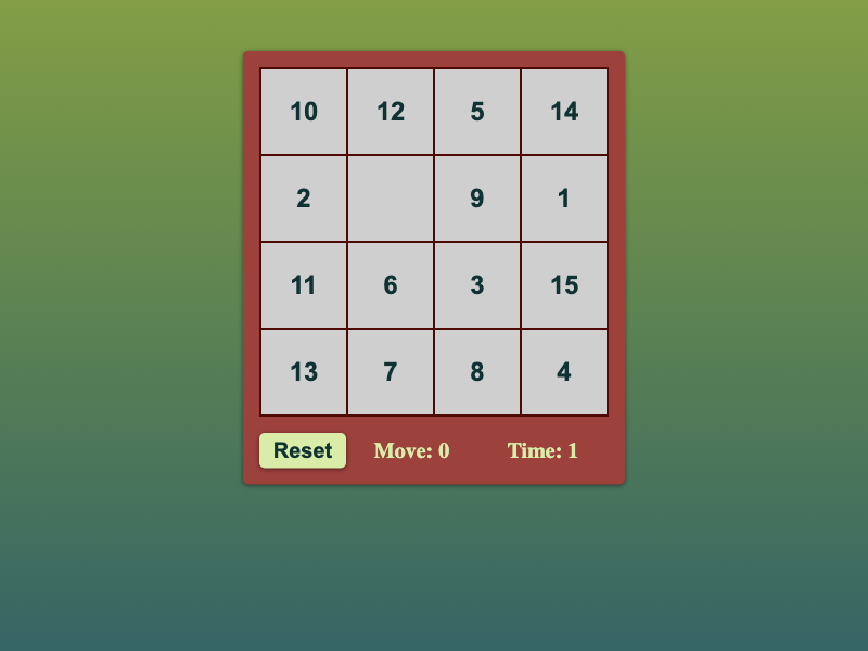 16 Puzzle
