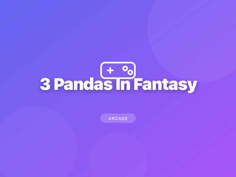 3 Pandas In Fantasy