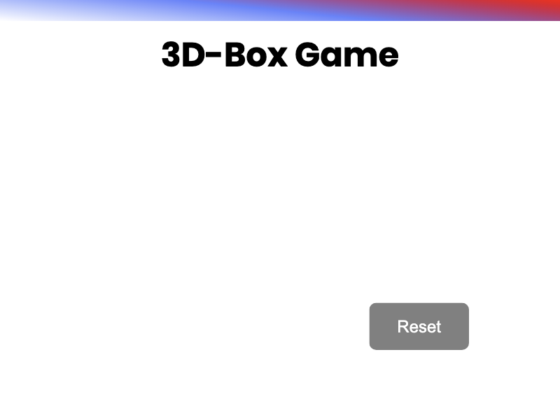 3D Box Game