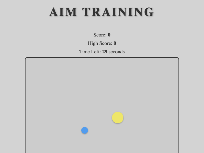 Aim Training