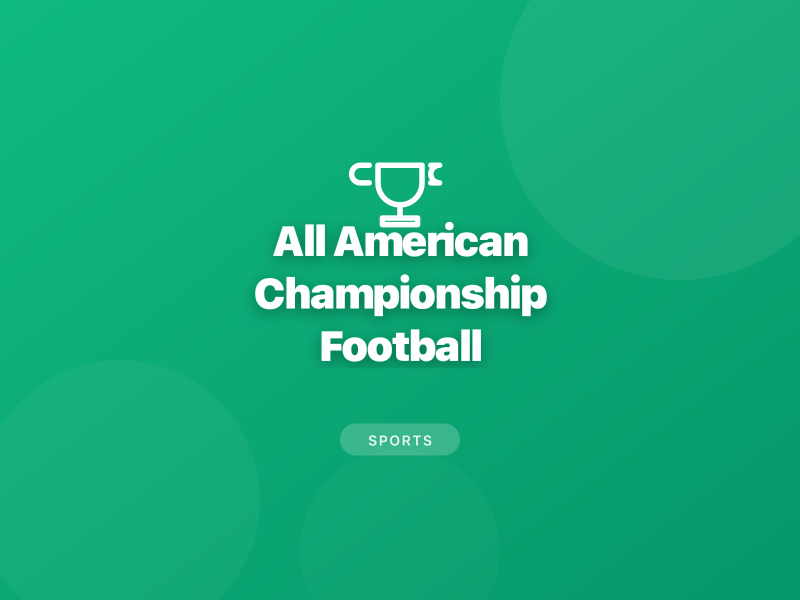 All American Championship Football
