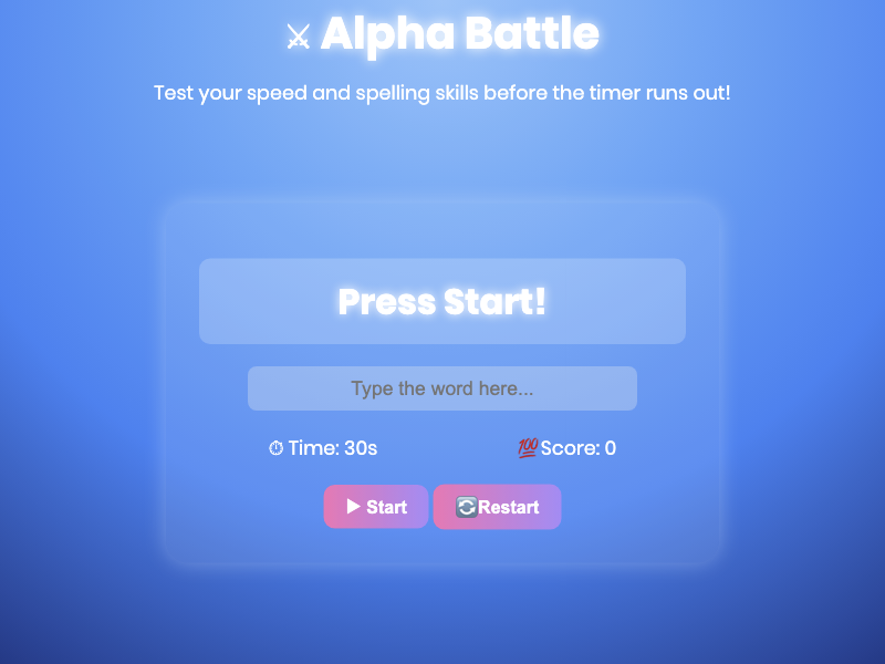Alphabattle
