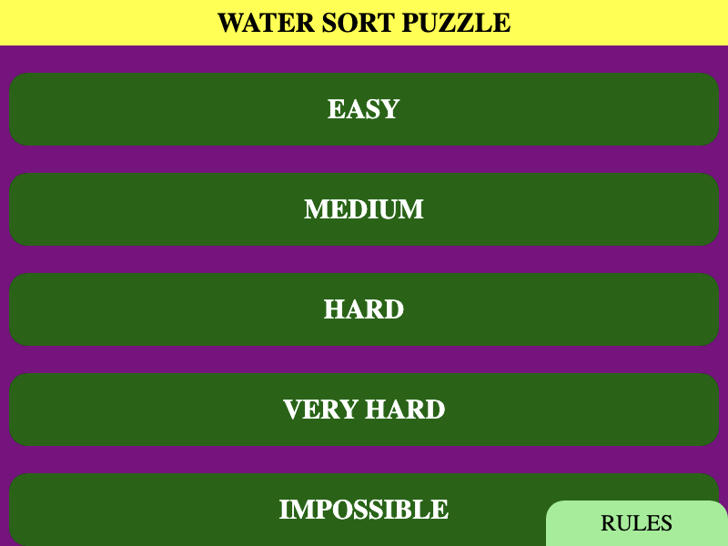 Aquasort Game