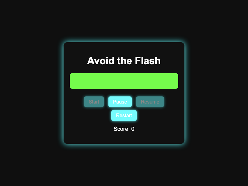 Avoid The Flash