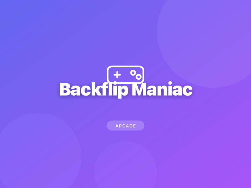 Backflip Maniac