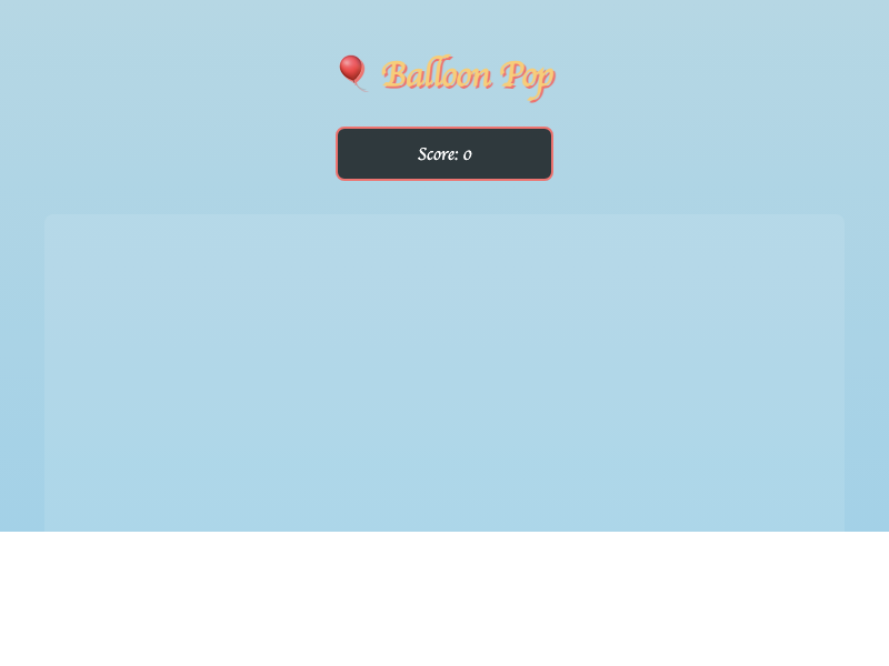 Balloon Pop