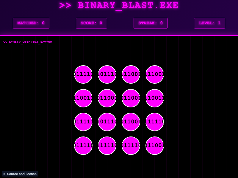 Binary Blast